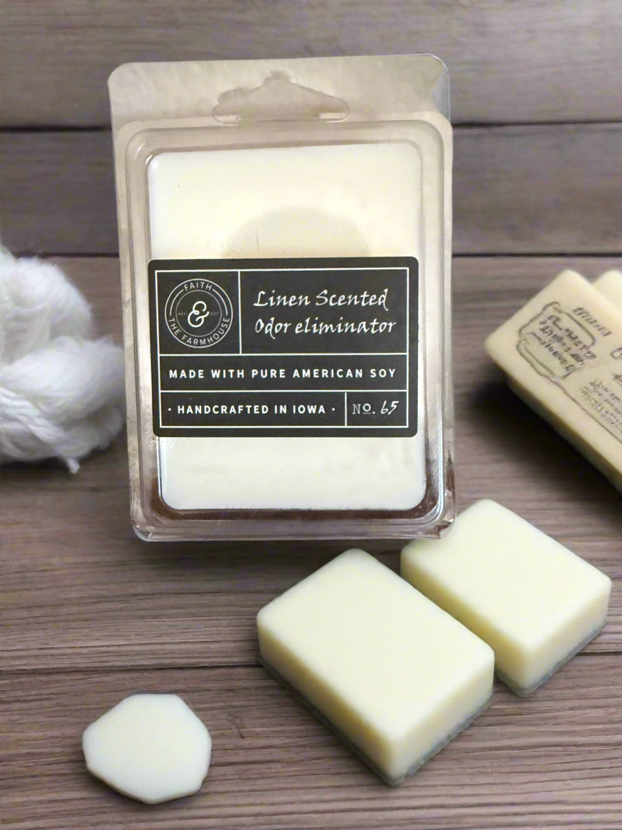Linen Scented Oder Eliminator wax melt