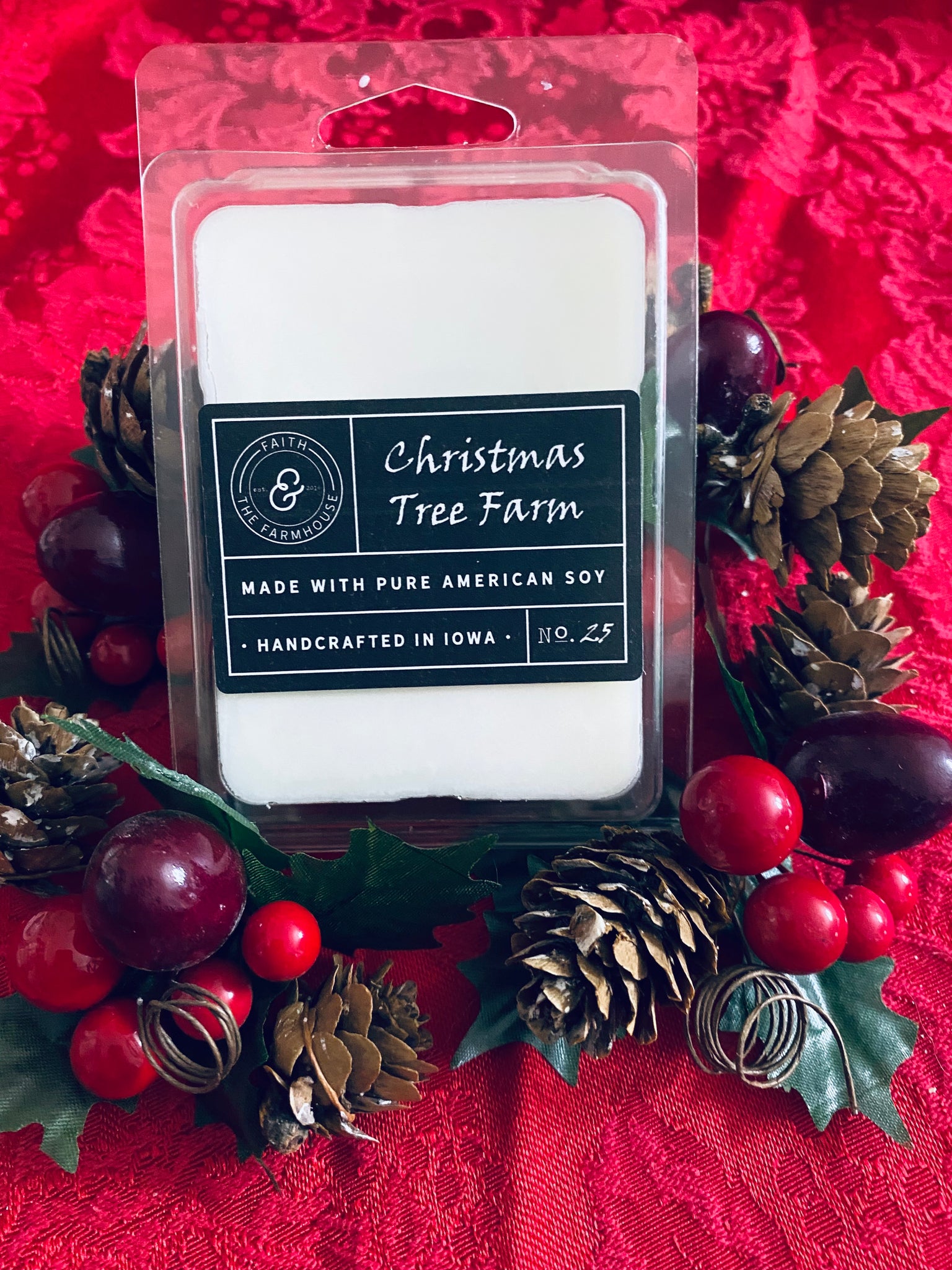 Christmas Tree Farm wax melt – Faith & The Farmhouse